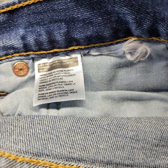 Vintage Levi's 501 Denim Jeans Mens 36x30 Blue Button Fly Single‎ Stitch - Picture 12 of 16
